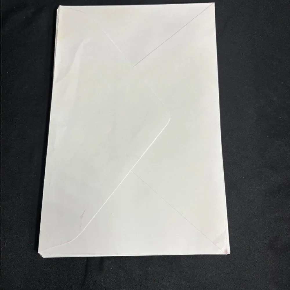 40 New! Printable Silver Border Cardstock Invitations Includes 30 Envelopes